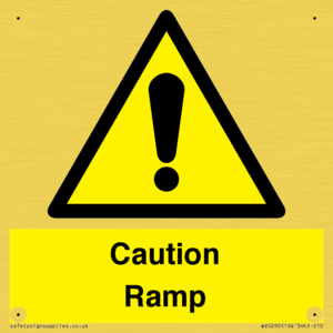 Caution Ramp